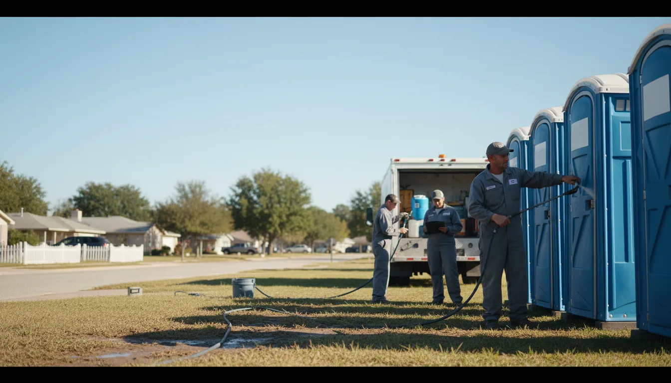 Long-Term Portable Toilet Rental in Munroe Falls, OH near me